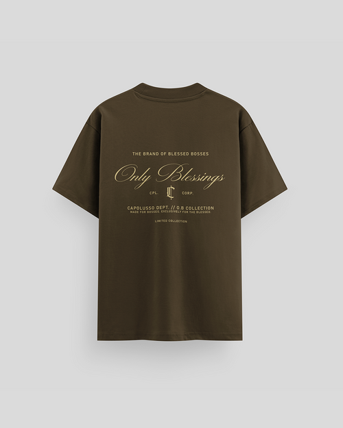 Camiseta Oversized Tobacco