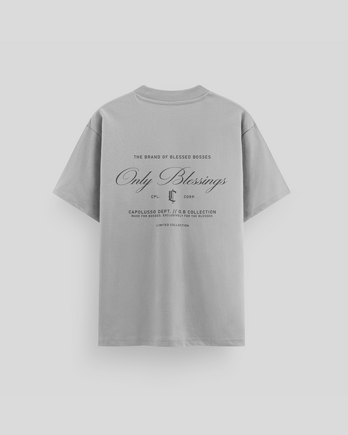 Camiseta Oversized Grey Light