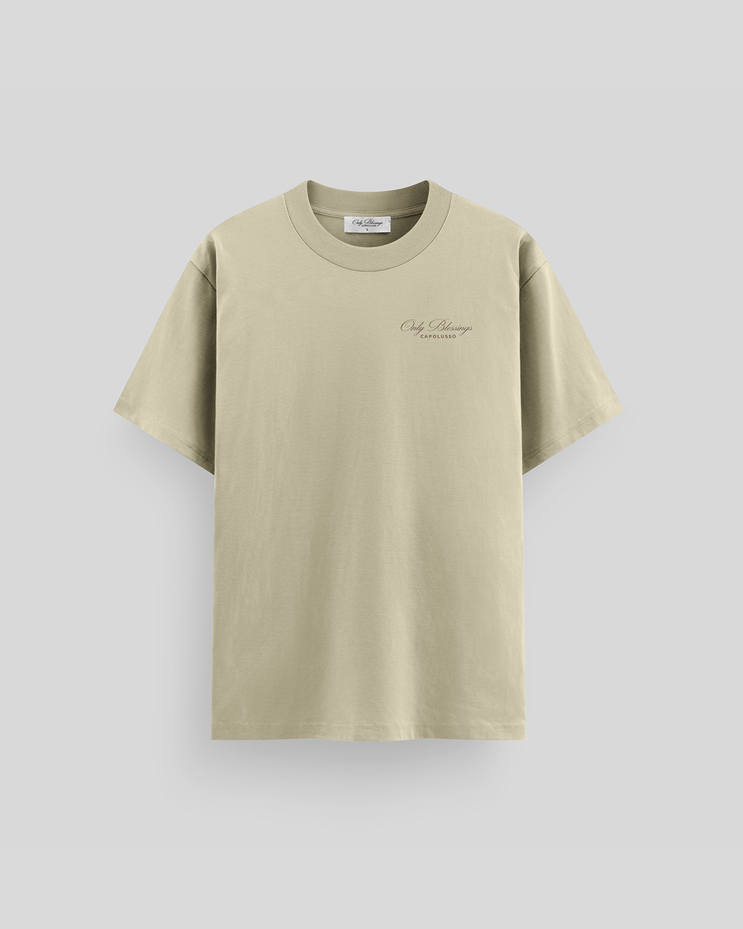 Camiseta Oversized Beige