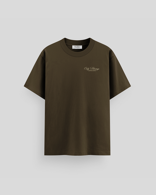 Camiseta Oversized Tobacco