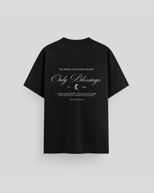 Camiseta Oversized Black